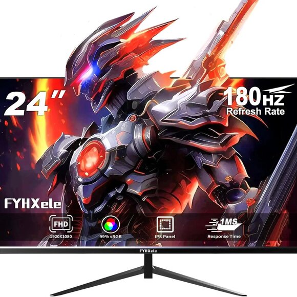 24Inch 180Hz Gaming Monitor 1K FHD Computer Display 1ms Response Time Eye Care S - Picture 9 of 13